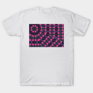 Dahlia Flower Design - Kaleidoscopic T-Shirt